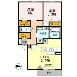 アビタシオン　A棟の物件間取画像